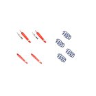 Амортизаторы KONI Heavy Track KI комплект с пружинами H&R 1300-1001