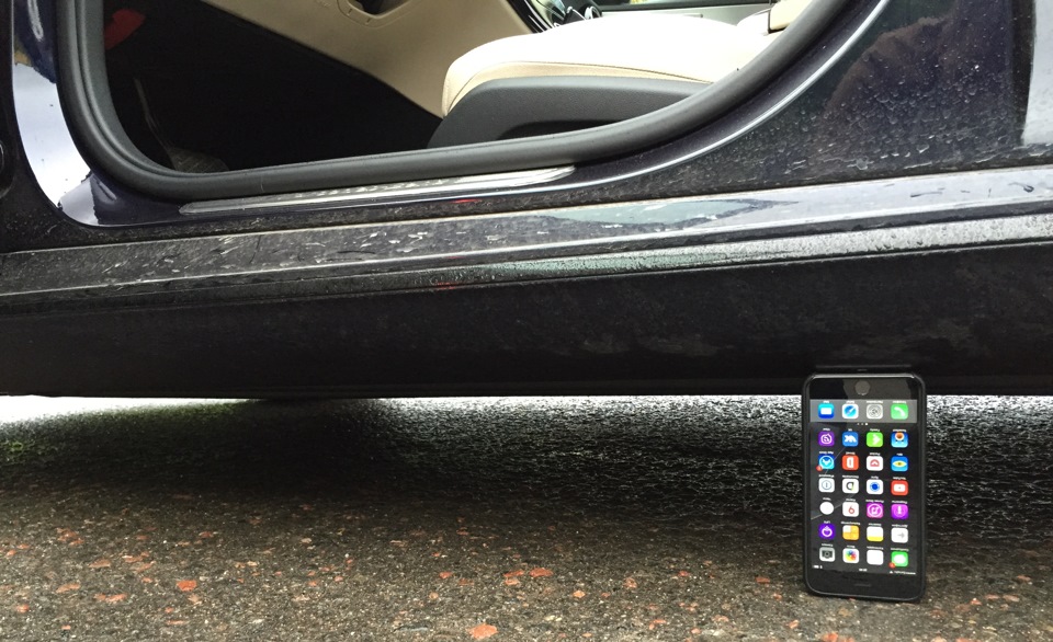 Клиренс после установки пружин Eibach Pro-Kit на Mercedes-Benz C W205 E10-25-036-01-22