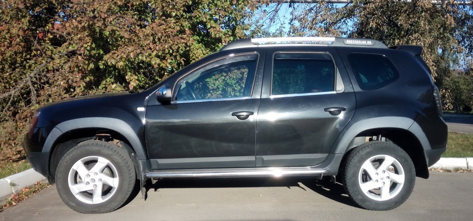 Renault Duster E30-26-003-01-22 результат установки завышающих лифт пружин